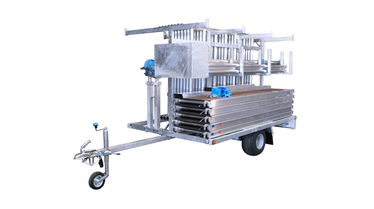 10 meter steiger inclusief kar